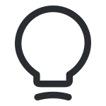 Lamp On SVG Icon